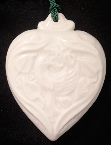 Belleek Ornament First Christmas Together