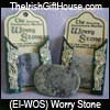 Connemara Marble Worry Stone with An Irishman’s Philosophy 