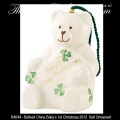 Irish Belleek China Babys 1st Christmas 2012 Bell Ornament