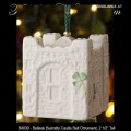 Irish Belleek Chian Bunratty Castle Bell Christmas Tree Ornament 