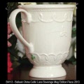 Irish Belleek China Celtic Lace Mug