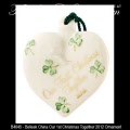 Irish Belleek China Our 1st Christmas Together 2012 Ornament