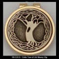 Pewter Celtic Tree of Life Money Clip