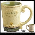 Irish Gifts - Claddagh and Celtic Knot Father Mug
