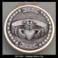 Pewter Claddagh Money Clip