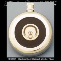 Irish Gifts - Claddagh Irish Whiskey Flask