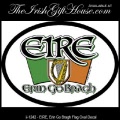 EIRE Irish Flag Oval Color Decal