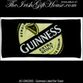 Guinness Label Bar Towel 