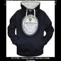 Guinness Gifts - Guinness Gaelic Label Black Hoodie Sweatshirt 