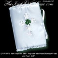 Irish Keepsake Bible with Green Shamrock