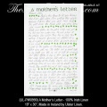Mothers Letter Irish Linen Tea Towel
