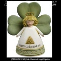 Irish Blessing Shamrock Angel Figurine