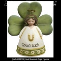 Irish Blessing Shamrock Angel Figurine