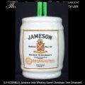 Jameson Irish Whiskey Barrel Christmas Tree Ornament