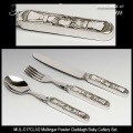 Mullingar Pewter Irish Baby Claddagh Cutlery Gift Set