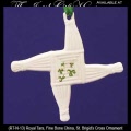 Irish Christmas - Royal Tara China, St. Brigids Cross Christmas Tree Ornament