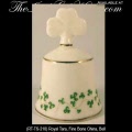 Shamrock Trellis Bell with Shamrock Handle Made in Galway Ireland by Royal Tara China