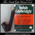 Irish Black Thorn Wood Shillelagh Key Ring