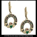 Tara Irish Jewelry Claddagh Drop Earrings