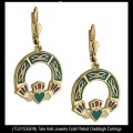 Tara Irish Jewelry Claddagh Drop Earrings