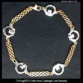 The Jewelry House Gold Celtic Knot Claddagh Bracelet