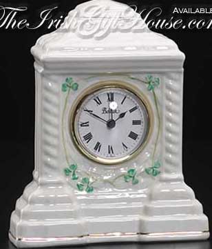Details about   Belleek Autumn Clock w Gold Trim Made in Ireland Porcelain H193664 Fall Harvest 