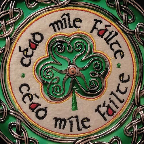 Irish sign, hand painted 