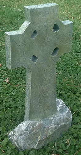 Celtic Cross Garden Statue