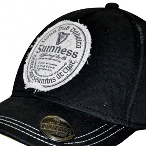 Black Guinness Beer Cap Cufflinks 