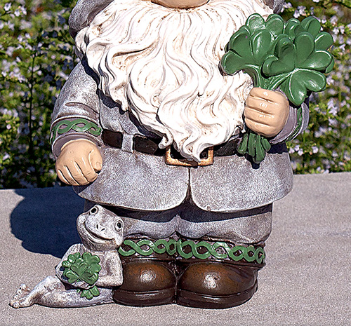Shamrock Frog Garden Statue 7 – Creative Irish Gifts