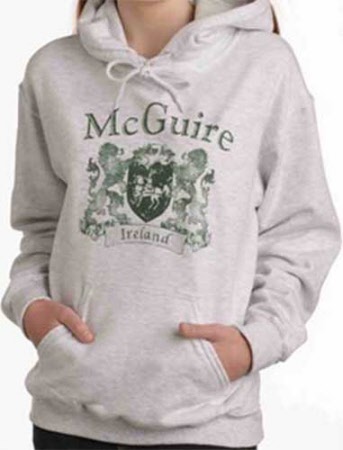 Ireland Hoodie - House of MACGILFOYLE Irish Family Crest Hoodie - Celtic Beer