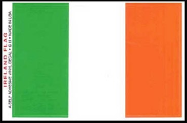 Irish Coat Of Arms Sticker Decal - Self Adhesive Vinyl Weatherproof Made In Usa Ireland Flag Irl Ie Coa - Foto 9