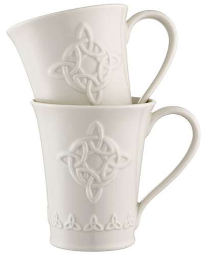 Belleek Classic Himself & Herself Mug Set