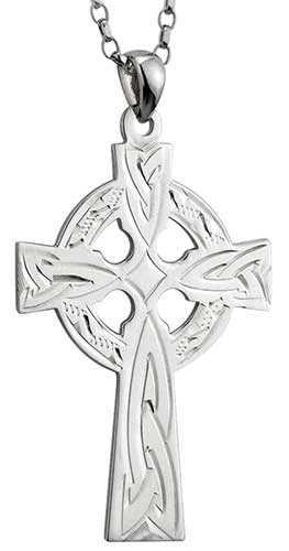 Large Mens Cross Necklace | Celtic Cross Online