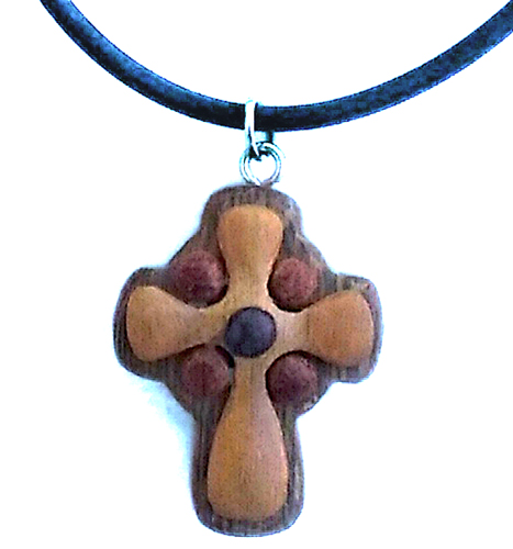 wood cross necklace engraved faith (24 necklaces) - Walmart.com