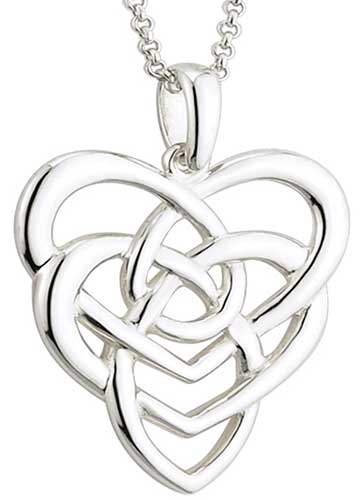 Celtic Mother & Daughter knot Pendant (s301) – Shop Palmers