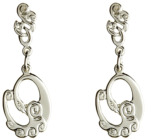 Girls Crew Reigning Clouds Dangle Earrings | Hawthorn Mall