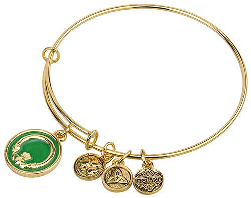Buy Ireland Country Love Heart Chain Bracelet Jewelry Charm Fashion at  Amazon.in
