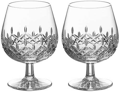Irish Brandy Glasses - Galway Crystal - Longford