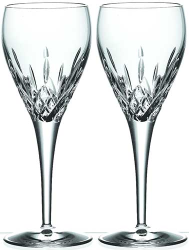 Irish Wine Glasses - Galway Crystal - Longford