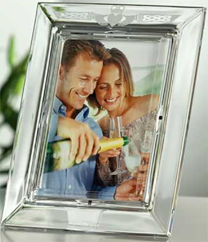 "Crystal Baby" Wedding Photo Frame Glass Simple Home Decor Lovers Picture Frame 