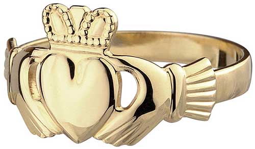 Unisex Claddagh Ring ideal for both Men and Women. Free Delivery.