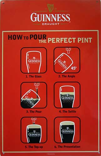 How to Pour the Perfect Guinness Pint - Brendan Vacations