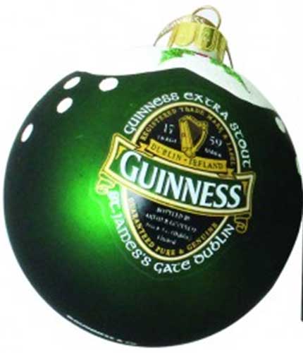 Guinness Christmas Bottle Bauble 