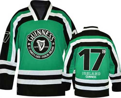 hockey jersey green