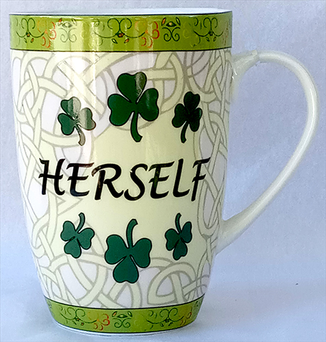 Irish Girls, Sometimes Trouble – Always Worth It - Ceramic Mug - Green