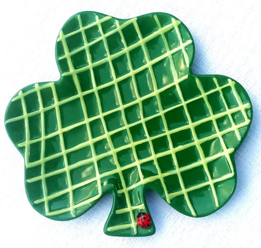 Shamrock Dish Tidbit