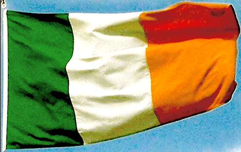 Republic Of Ireland Tricolour Flag Irish St Patrick's Whistle 