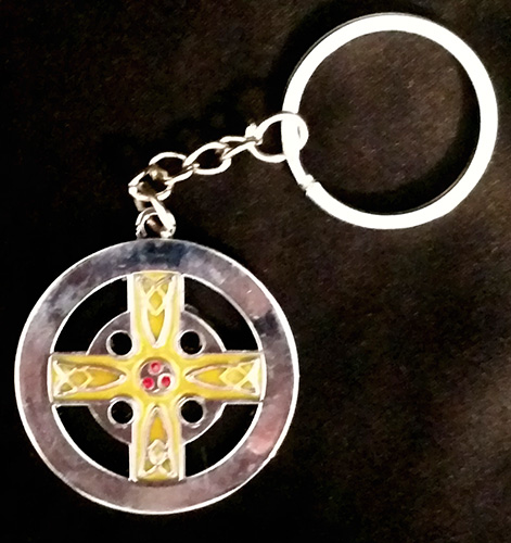 The Handcrafted Celtic Cross Keychain