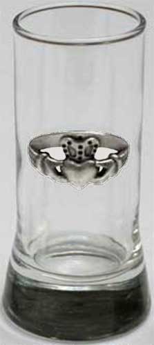 Mullingar Pewter Glass Measure Measure Claddagh Shot Glass, Free US  Shipping
